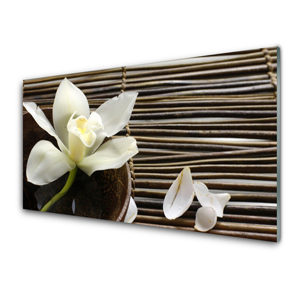 Glasbild aus Plexiglas® Blume Pflanzen