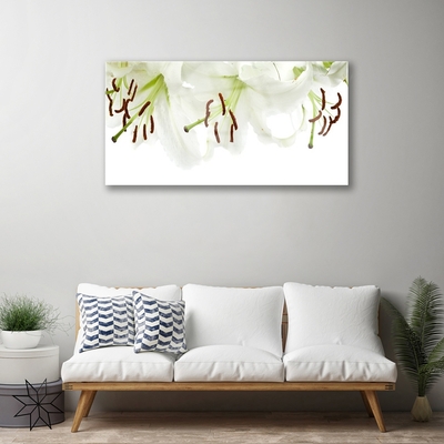 Glasbild aus Plexiglas® Blumen Pflanzen