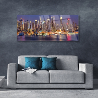 Glasbild aus Plexiglas® Stadt Gebäude