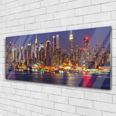 Glasbild aus Plexiglas® Stadt Gebäude