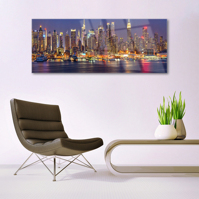 Glasbild aus Plexiglas® Stadt Gebäude