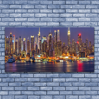 Glasbild aus Plexiglas® Stadt Gebäude