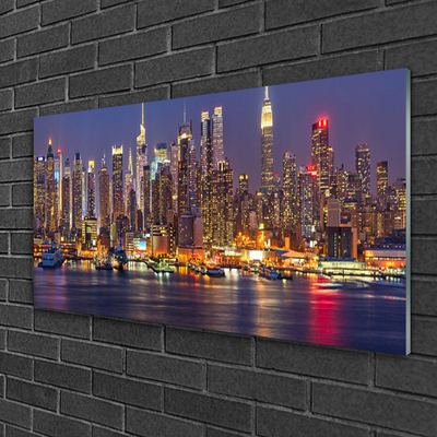 Glasbild aus Plexiglas® Stadt Gebäude