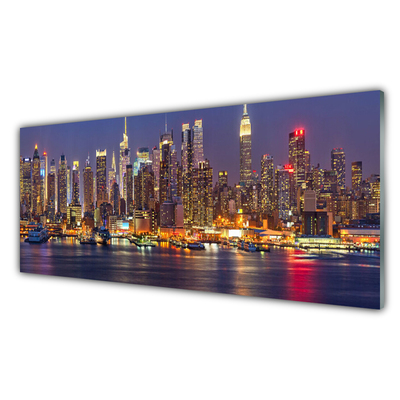 Glasbild aus Plexiglas® Stadt Gebäude