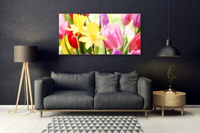 Glasbild aus Plexiglas® Blumen Pflanzen