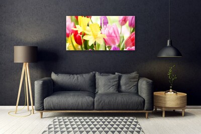 Glasbild aus Plexiglas® Blumen Pflanzen