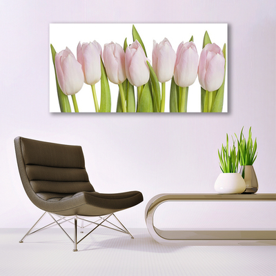 Glasbild aus Plexiglas® Tulpen Pflanzen