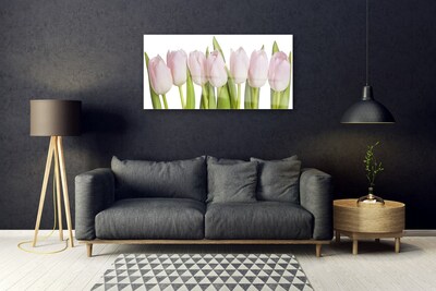 Glasbild aus Plexiglas® Tulpen Pflanzen