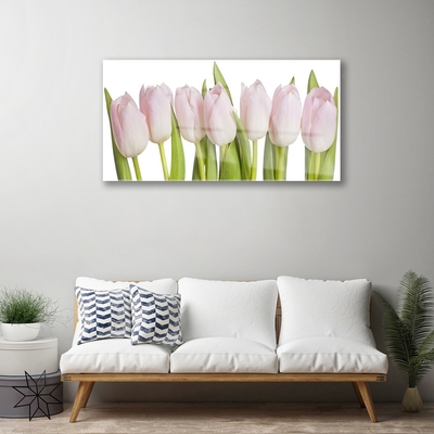 Glasbild aus Plexiglas® Tulpen Pflanzen