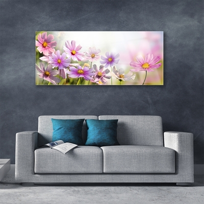 Glasbild aus Plexiglas® Blumen Pflanzen