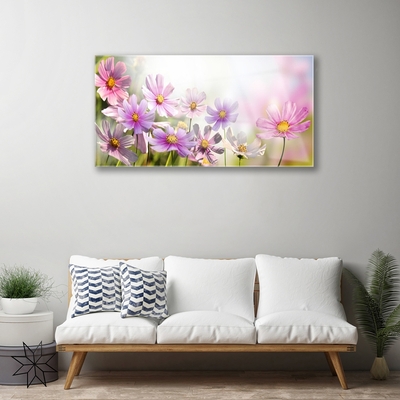 Glasbild aus Plexiglas® Blumen Pflanzen