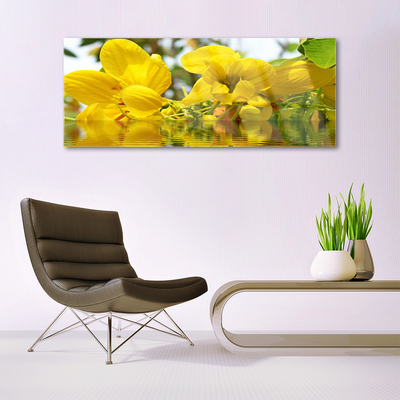 Glasbild aus Plexiglas® Blumen Pflanzen