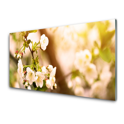 Glasbild aus Plexiglas® Blumen Pflanzen