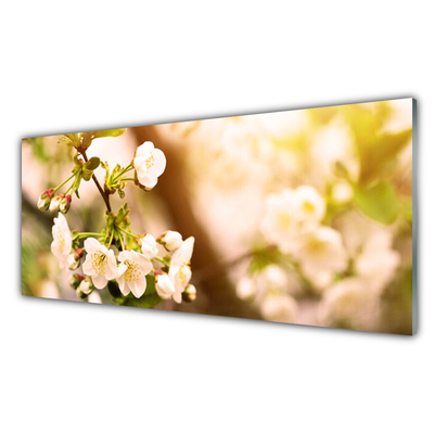 Glasbild aus Plexiglas® Blumen Pflanzen