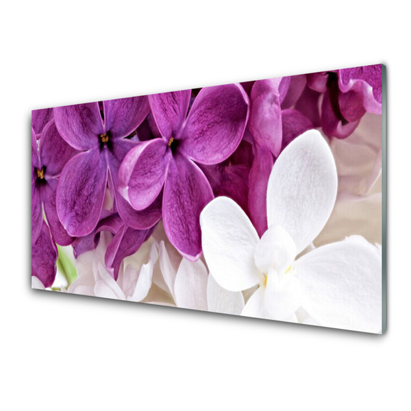 Glasbild aus Plexiglas® Blumen Pflanzen