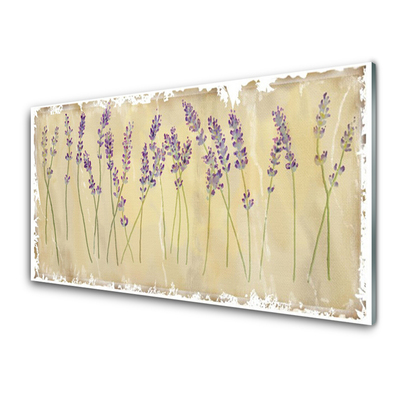 Glasbild aus Plexiglas® Blumen Pflanzen