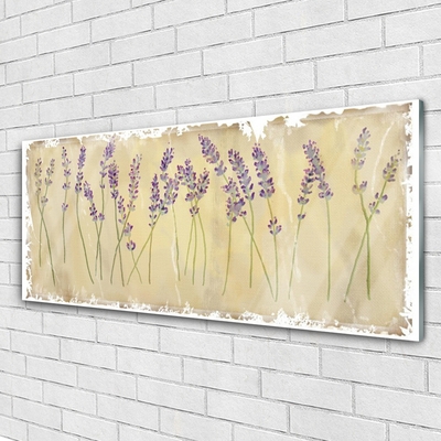 Glasbild aus Plexiglas® Blumen Pflanzen