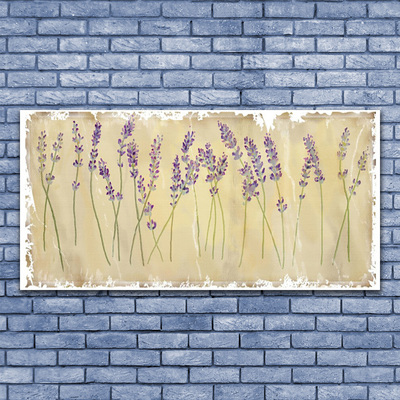 Glasbild aus Plexiglas® Blumen Pflanzen