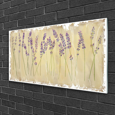 Glasbild aus Plexiglas® Blumen Pflanzen