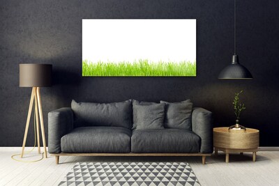 Glasbild aus Plexiglas® Gras Natur