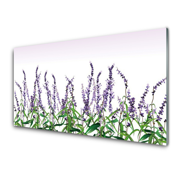 Glasbild aus Plexiglas® Blumen Pflanzen