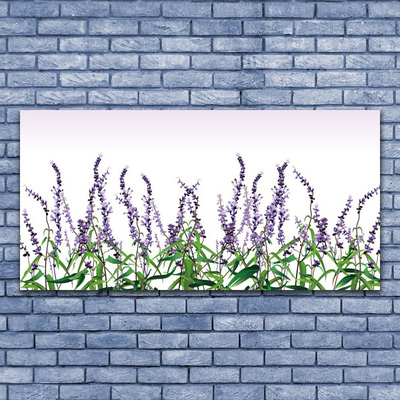 Glasbild aus Plexiglas® Blumen Pflanzen