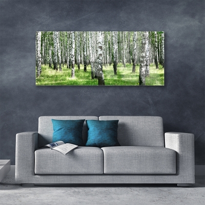 Glasbild aus Plexiglas® Wald Natur