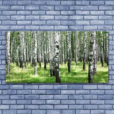 Glasbild aus Plexiglas® Wald Natur