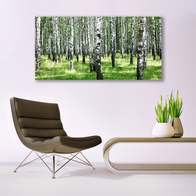 Glasbild aus Plexiglas® Wald Natur