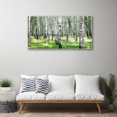 Glasbild aus Plexiglas® Wald Natur