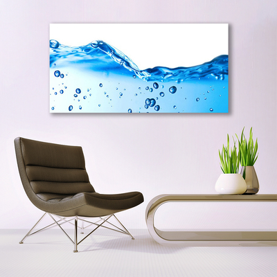 Glasbild aus Plexiglas® Wasser Kunst