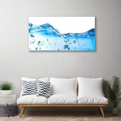 Glasbild aus Plexiglas® Wasser Kunst