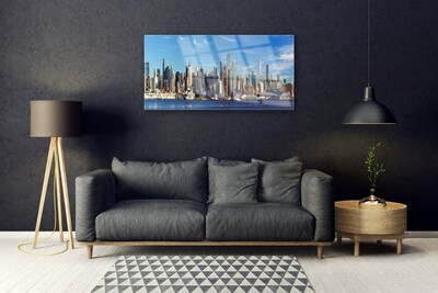 Glasbild aus Plexiglas® Stadt Gebäude