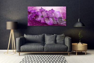 Glasbild aus Plexiglas® Blumen Pflanzen