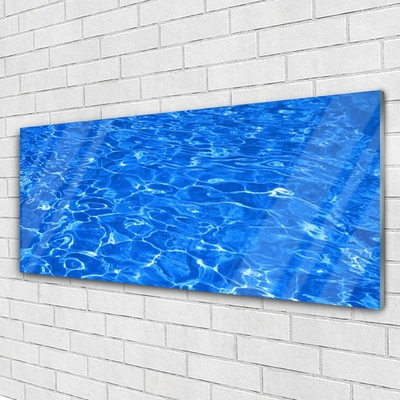 Glasbild aus Plexiglas® Wasser Kunst