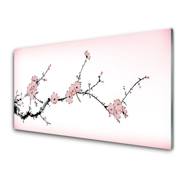 Glasbild aus Plexiglas® Blumen Pflanzen