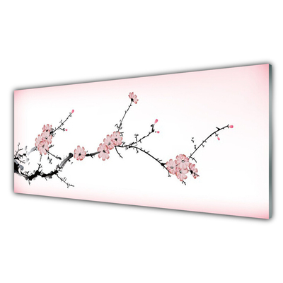 Glasbild aus Plexiglas® Blumen Pflanzen