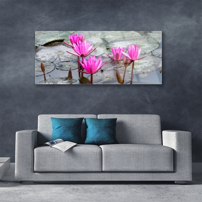 Glasbild aus Plexiglas® Blumen Pflanzen