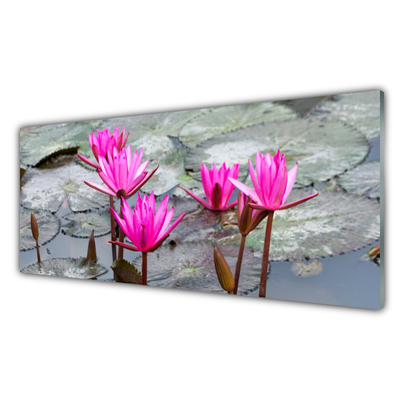 Glasbild aus Plexiglas® Blumen Pflanzen