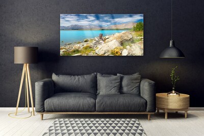 Glasbild aus Plexiglas® Meer Landschaft