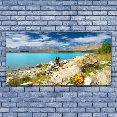 Glasbild aus Plexiglas® Meer Landschaft