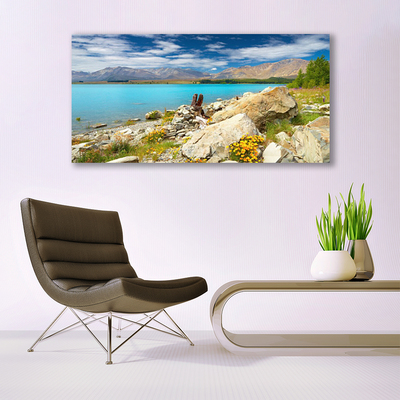 Glasbild aus Plexiglas® Meer Landschaft