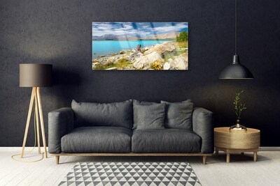 Glasbild aus Plexiglas® Meer Landschaft