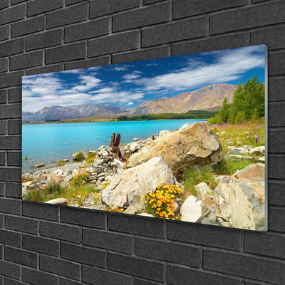 Glasbild aus Plexiglas® Meer Landschaft