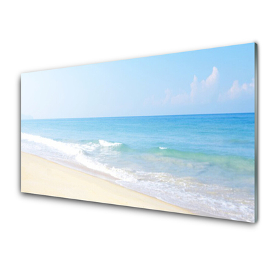 Glasbild aus Plexiglas® Strand Meer Landschaft