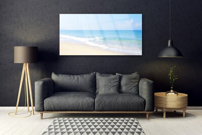 Glasbild aus Plexiglas® Strand Meer Landschaft