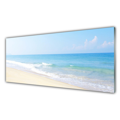 Glasbild aus Plexiglas® Strand Meer Landschaft