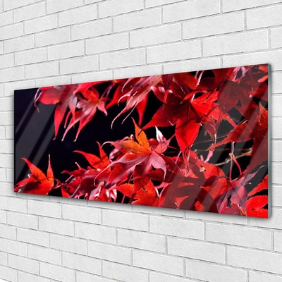 Glasbild aus Plexiglas® Blätter Pflanzen