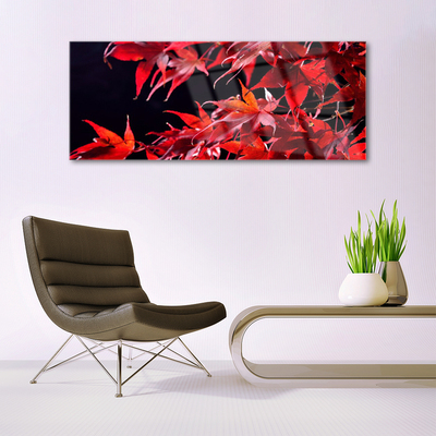 Glasbild aus Plexiglas® Blätter Pflanzen