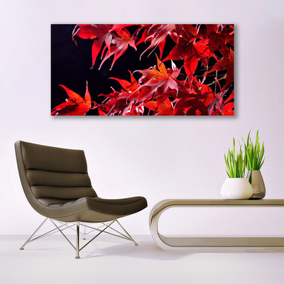 Glasbild aus Plexiglas® Blätter Pflanzen